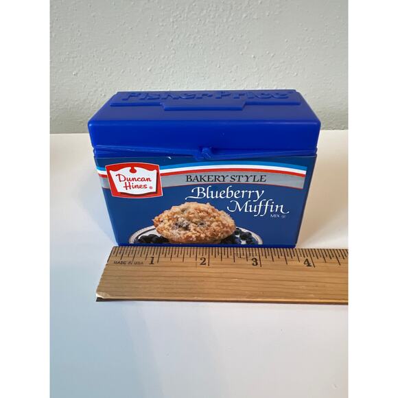 Vintage Fisher-Price 1987 Fun w/Food Duncan Hines Blueberry Muffin Pretend Toy - Picture 8 of 9